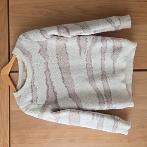 Barefoot Dreams CozyChic Sweater XS | Super Soft Lounge Essential, VGUC